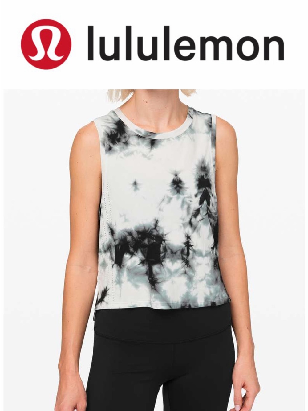BNWT Lululemon Tie-Dye Tank